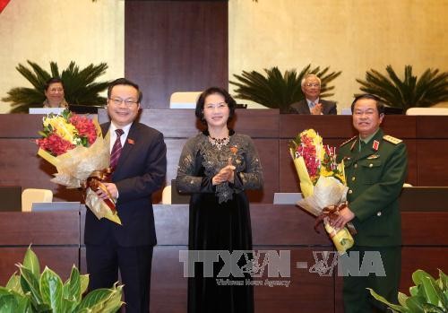 Election des vice-présidents et des membres du comité permanent de l’AN - ảnh 1